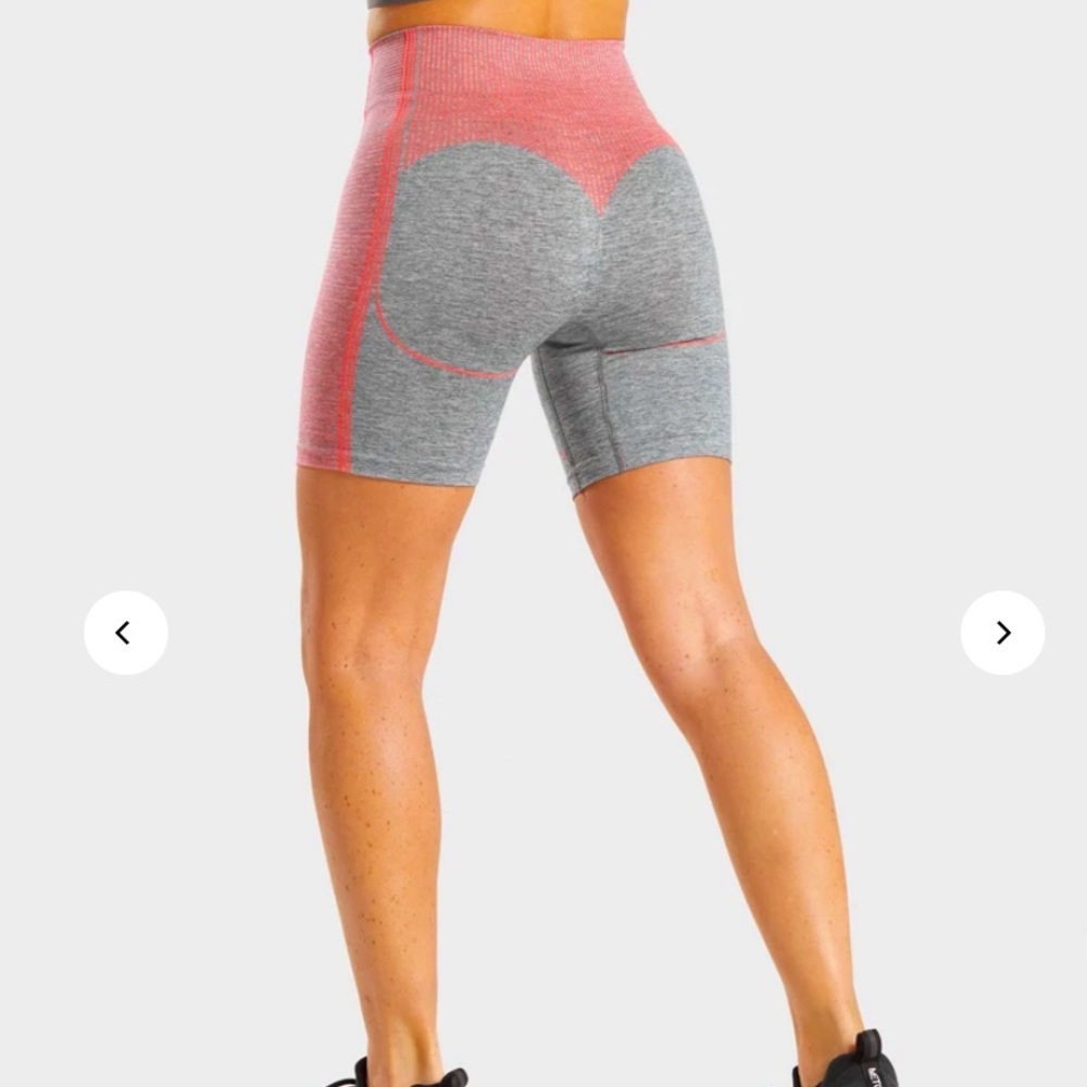 NWT sold out Gymshark Hyper Amplify Shorts Coral